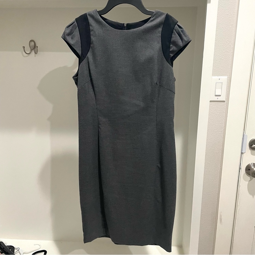 NEW Zara grey work dress